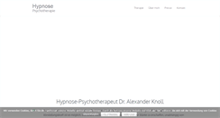 Desktop Screenshot of hypnose-therapie.at